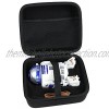 Hermitshell Hard EVA Travel Black Case Fits Sphero Star Wars R2-D2 R2-Q5 App-Enabled Droid