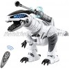 Marstone Remote Control Robot Dinosaur Programmable Interactive RC Dinosaur Cool Toys with Fight Mode Robotic Dinosaurs with Walking Dancing Analog Sound Robot Toys for Kids and Boys Age 3+