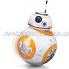 plhzh 2.4g Remote Control Robot Intelligent Star Wars Upgrade Rc Bb8 Robot with Music Sound Action Figure Gift Toys Ball Bb-8 for Kids Force Awakens Star Wars Minifigure