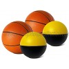 Botabee Foam Mini Basketball Set for Mini Hoop Basketball 4 Pack | Set Includes 2 4" Foam Basketballs and 2 5" Foam Basketballs