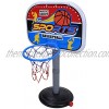 Diydeg Kid Basketball Stand Basketball Hoop Stand Develop Social Skills Height Adjustable for Motor Skills