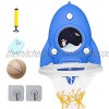 VELIHOME Portable Mini Basketball Hoop Set Adjustable Height Punch-Free Backboard Ball Goal Toys Great Gift for Children Kids Adults
