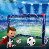 XSLY Children's Football Gate Toy Set 60cm Send Pump Football Indoor Sports Toy Ball Outdoor Toy for Children Birthday Gifts Football Stand Plastic Toys