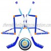 NUOBESTY Hockey Set Boys Toys Hovering Hockey Game Indoor Air Soccer Hover Ball for 4 5 6 7 8 9 10 11 12 Years Old Kids