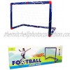 Onlyday Mini Soccer Goal Set for Kids and Toddler,Indoor Outdoor Portable Folding Soccer Toys
