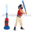 HXSD Children's Toy Baseball Suit Semi-Automatic Baseball Pitching Machine with 3 Balls Outdoor Educational Sports Games for Boys and Girls