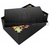 GRATEFUL HOUSE Puzzle Sorting Trays with Lid. 8 Large Stackable Trays for up to 2000 Piece Puzzles.14 X 10in Black