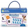 Learning Resources Counting Puzzle Cards Kindergarten Readniness Self Correcting Puzzles Ages 4+Color Multi