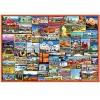 Puzzles for Adults 500 Piece-The Best Places in America,Jigsaw Puzzles for Decoration
