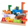 Wooden Puzzle Brain Teaser 3D Jigsaw Magnetic Puzzle Kids Intelligence Education Block Toy