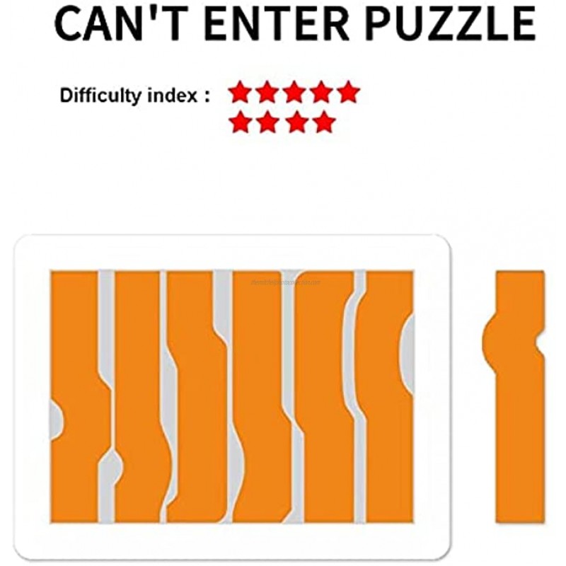 Yuu Asaka Wave Puzzle 7 Level 9 Sucastle Extremely Difficult Puzzles 7 Piece Brainteaser Brain Challenge Intelligence Toys for Adults Kids