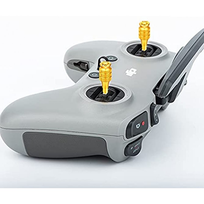 YueLi Drone Aluminum Alloy Anti-Skid Thumb Adjustable Joystick for DJI FPV Remote Controller Drone AccessoriesAdjustable Joystick