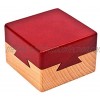 Ahyuan 3D Wooden Brain Teaser Magic Drawers Jewelery Gift Box Logic Puzzle Cube Toy for Children and Adults