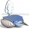 EUGY 066 Blue Whale Eco-Friendly 3D Paper Puzzle [New Seal]
