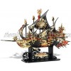 Piececool 3D Metal Puzzles Ship Models Kits to Build for Adults The Wind Breaker Ship Model Building Kit Brain Teaser DIY Craft Toys Gifts for Teens Man Woman Family- 709 Pcs
