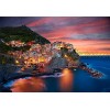 Dreampartys 1000 Piece Jigsaw Puzzle for Adults Night View of Cinque Terre Puzzles Large Jigsaw Puzzle Kids Educational Game
