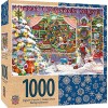 MasterPieces Holiday Merry Christmas Shop 1000 Piece Jigsaw Puzzle by Janet Kruskamp