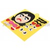 Creative DIY Face Changing Puzzle Toy Interesting Small Facial Expressions Puzzle Toys for Playing in The Park for Parent‑Child DIY ActivitiesWomen's