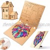 Puzzle Board and 3D Wooden Puzzles 2 in 1 Wooden Puzzle Mounting System with Glue Sheets. Peel & Stick Puzzle Saver.The Best Way to Preserve Your Finished Puzzle !