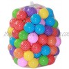50PCS Eco-Friendly Colorful Ball Soft Plastic Ocean Ball Funny Baby Kid Swim Pit Toy Water Pool Ocean Wave Ball5.5CM