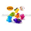 Bathtub Toys Dinosaur Baby Bath Toys Fun Squirt Toys Floating Bathroom Toys,Perfect Children Gift for Kids Infant Toddlers（6pcs）