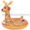 JOYIN 47” Inflatable Reindeer Snow Tube Heavy-Duty Snow Tube for Sledding Great Inflatable Snow Tubes for Winter Fun and Family Activities