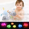 Mini Tudou Baby Bath Toys,Musical Dolphin Shower Bathtub Toy with LED Light & Water Spray,Pool Bathroom Toy for Boys & Girls