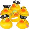 The Dreidel Company Pirate Rubber Duck Toy Duckies for Kids Bath Birthday Projects Gifts Baby Showers Classroom Summer Beach and Pool Activity Party Favors 2" 6-Pack