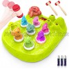 Growsland Whack A Dinosaur Game Toy for Kids Interactive Pounding Toy Early Developmental Language Learning Birthday Xmas Gifts for Toddlers Boys and Girls of 3 4 5 6 7 8 Years Old Green
