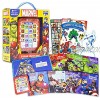 Marvel Superheroes Me Reader Electronic Reader 8 Book Bundle ~ Marvel Avengers Books for Toddlers Kids Featuring Iron Man Hulk Spiderman and More with Stickers Marvel Learning Toys
