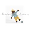 Pebble | Handmade Pixie Rattle Daffodil Yellow | Crochet | Fair Trade | Pretend | Imaginative Play | Montessori | Machine Washable