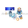 Prince Blue Boy Nursery Montior Bundle Baby Lullaby Night Light & Music Cube Bundled with Discovery Rattle Play Pack Toy 2 Items