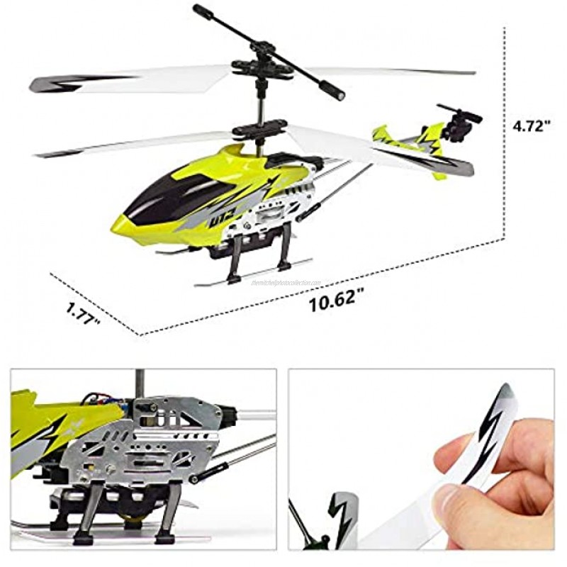 Cheerwing U12 Remote Control Helicopter with Altitude Hold Mini RC Helicopter for Adults Kids One Key take Off Landing and 2 Batteries