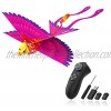 HANVON Go Go Bird Flying Toy,Mini RC Flying Bird Helicopters,Bionic Flying Bird,Mini Drone-Tech Toy,Remote Control Flying Toys,Easy Indoor Outdoor Small Flying Toys for Kids Boys and Girls,Hot Pink