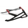 Microheli Aluminum Carbon Fiber Landing Gear Y Style RED Blade 180 CFX 150 S