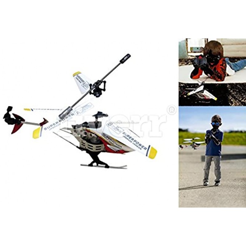Remote Controlled Helicopter Red 3.5 Channels for Accurate Flying Alloy Design