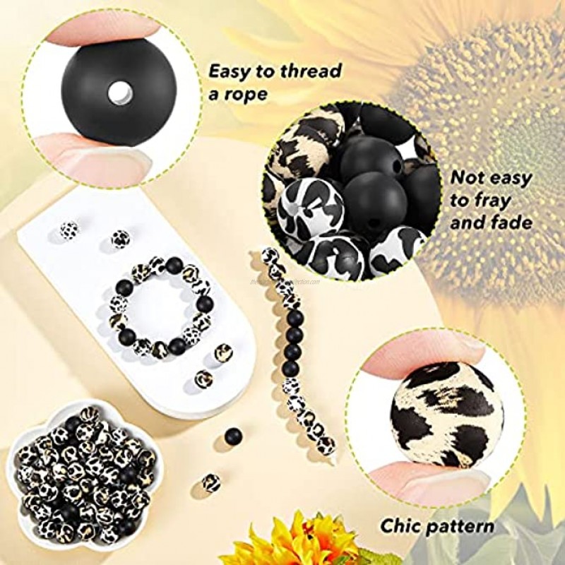 100 Pieces 12 mm Silicone Beads DIY Necklace Bracelet Beads Mix Color Nursing Necklace Accessory DIY Bracelet Jewelry Silicone Beads Accessory 3 Colors