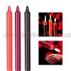 Norme Low Temperature Candles Valentine's Day Wax Candles Romantic Candles Long Thin Candles for Home Use