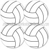 Bump Set Spike Volleyball Decorations DIY Baby Shower or Birthday Party Essentials Set of 20