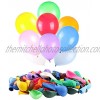 120 PCS Balloons Assorted Color Latex Balloons for Kid's Birthday Party Exquisite Birthday Balloons 12 Inches & 12 Kinds of Rianbow Colorful Party Balloon Decorations.