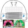 HeyMate Table Balloon Arch Kit 13Ft Adjustable and Reusable Balloon Arch Stand Set with Superior Glass Fiber Poles for Baby Shower Wedding Birthday Party Decorations