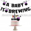 A Baby is Brewing Baby Shower Decorations- Glitter A Baby is Brewing Banner and Glitter A Baby is Brewing Cake Topper,A Baby is Brewing Baby Shower Halloween Decorations,Halloween Baby Shower Decorations,Halloween Decorations