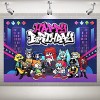 Friday Night Funkin Birthday Party Supplies 5x3Ft Friday Night Funkin Backdrop Friday Night Funkin Poster Happy Birthday Banner for Bedroom Friday Night Funkin Birthday Party