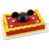 DecoSet Minnie Mouse Hat Cake Topper 1-Piece for a Disney-Themed Celebration Durable Food-Safe Plastic