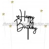 Happy Birthday Cake Topper Star Cake Party Decoration Birthday Party Supplies