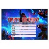 Happy Choice Invitation Cards Spider Man Verse Happy Birthday Fill-in 20 Envelopes- Light Weight 230 Gram Post Card Style Invites for Kids Party