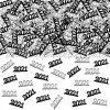 Black and Silver Graduation Confetti 2021 Pack of 1000 | 2021 Confetti for Black and Silver Graduation Decorations 2021 | Silver Grad Confetti 2021 | 2021 Table Confetti for Graduation Centerpieces