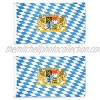 Beistle  2 Piece Bavarian Flags 3' x 5'