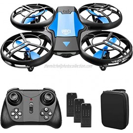 4DV8 Mini Drone for Kids Beginners,Hand Operated Remote Control Helicopter Quadcopter with 3 Batteries Altitude Hold Headless Mode Throwing GO 3D Flip and Auto Hover,Toys for Boys Girls Gift