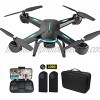 Zuhafa JY03 Drone with 1080P HD Camera for Kids and Adults WiFi FPV Transmission RC Quadcopter for Beginner 2 batteries 40 Minutes Flight Time Altitude Hold Headless Mode 3D flips APP Control